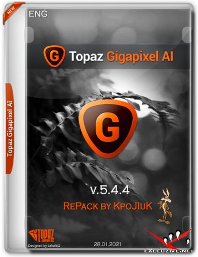 Topaz Gigapixel AI v.5.4.4 RePack by KpoJIuK (ENG/2021)
