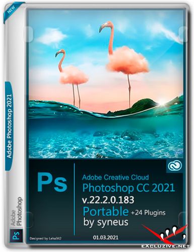 Adobe Photoshop 2021 v.22.2.0.183 Portable by syneus (RUS/ENG/2021)