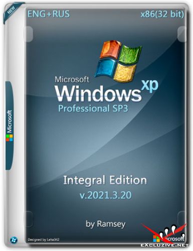 Windows XP Professional SP3 x86 Integral Edition v.2021.3.20 (ENG/RUS)