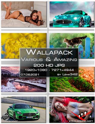 Wallapack Various & Amazing HD by Leha342 07.06.2021