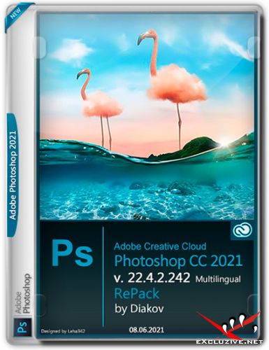 Adobe Photoshop 2021 v.22.4.2.242 x64 RePack by Diakov (MULTi/RUS/2021)