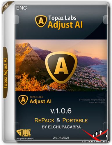 Topaz Adjust AI v.1.0.6 RePack & Portable by elchupacabra (ENG/2021)