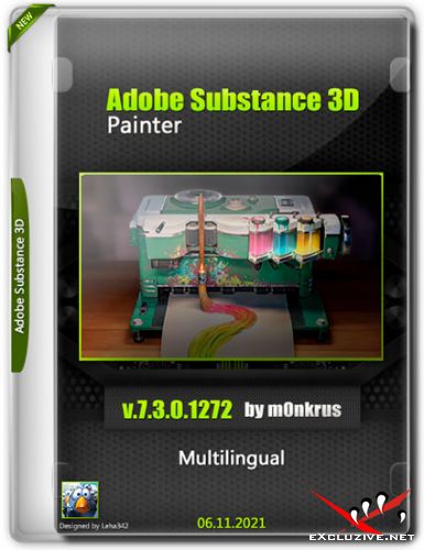 Adobe Substance 3D Painter v.7.3.0.1272 Multilingual by m0nkrus (2021)