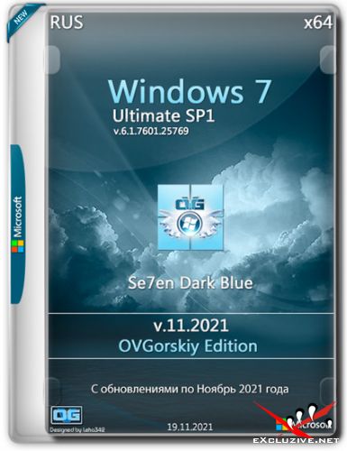 Windows 7 Ultimate SP1 x64 7DB by OVGorskiy v.11.2021 (RUS)
