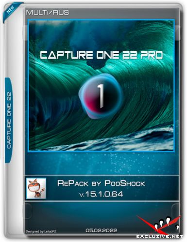 Capture One 22 Pro v.15.1.0.64 RePack by PooShock (MULTi/RUS/2022)