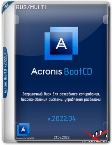 Acronis BootCD v.2022.04 (MULTi/RUS)