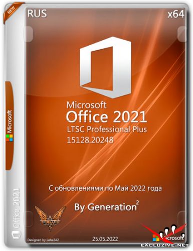 Microsoft Office 2021 LTSC Pro Plus x64 15128.20248  2022 By Generation2 (RUS)