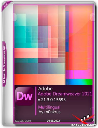 Adobe Dreamweaver 2021 v.21.3.0.15593 Multilingual by m0nkrus (2022)
