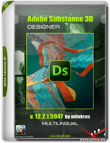 Adobe Substance 3D Designer v.12.2.1.5947 Multilingual by m0nkrus (2022)