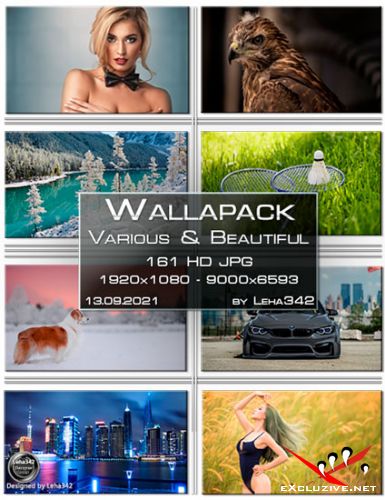 Wallapack Various & Beautiful HD by Leha342 13.09.2021